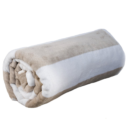 Velour Striped Pool Towel – 100cm x 160cm