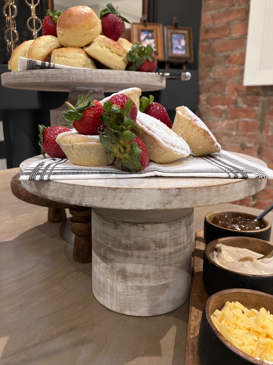 Mango Wood Cake Stand