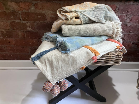 Melange Weave Throw