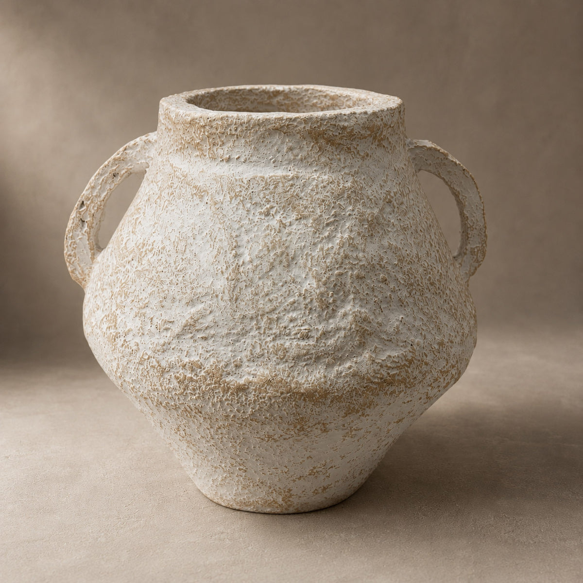 Papier-Mâché Vase - Natural