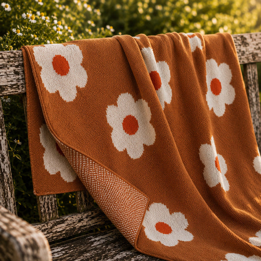 Flowers Throw