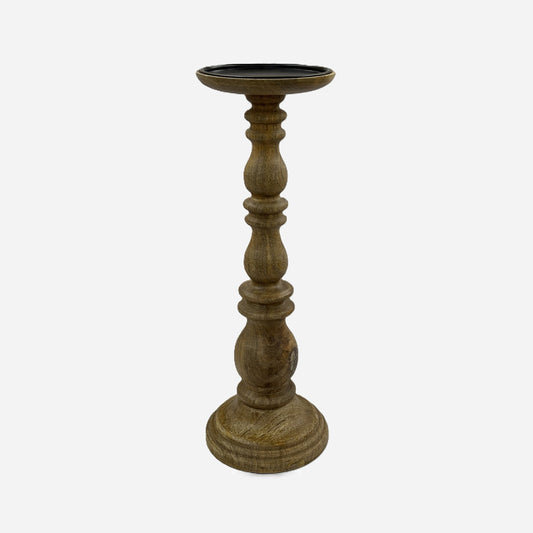 Mango Wood Candle Stand