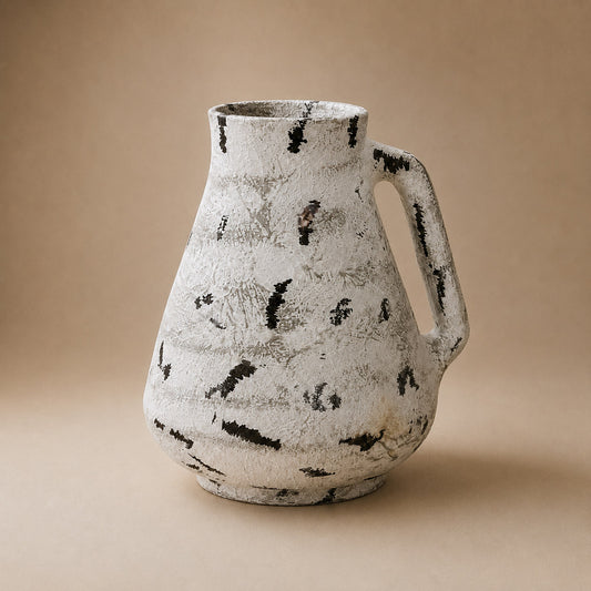 Terracotta Vase w/handle - Antique