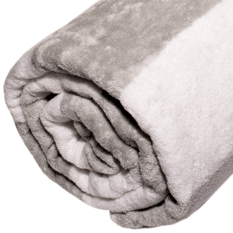 Velour Striped Pool Towel – 100cm x 160cm