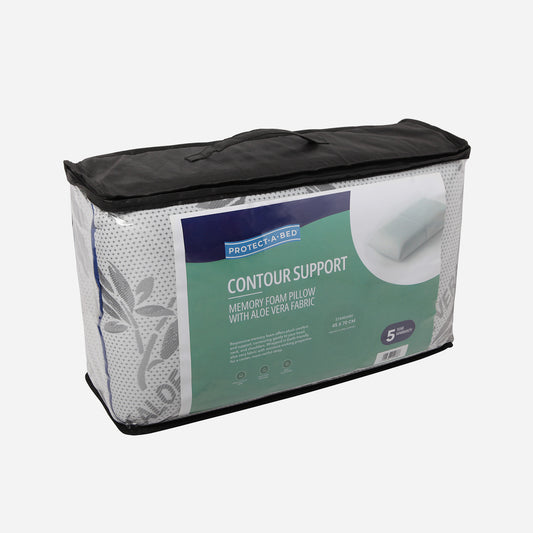 Contour Support Memory Foam Pillow - Twin Pack