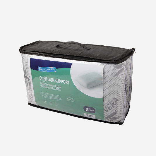 Contour Support Memory Foam Pillow - Twin Pack