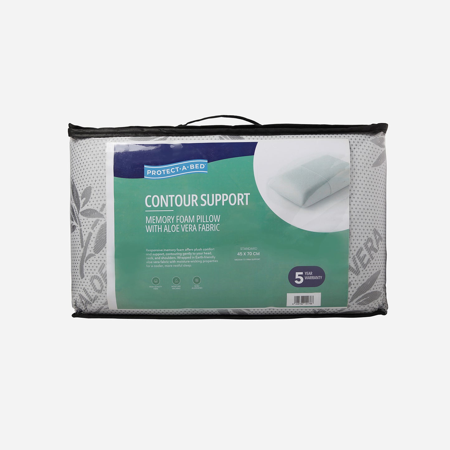 Contour Support Memory Foam Pillow - Twin Pack