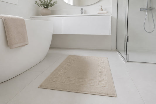 Grecian Key Bath Mat