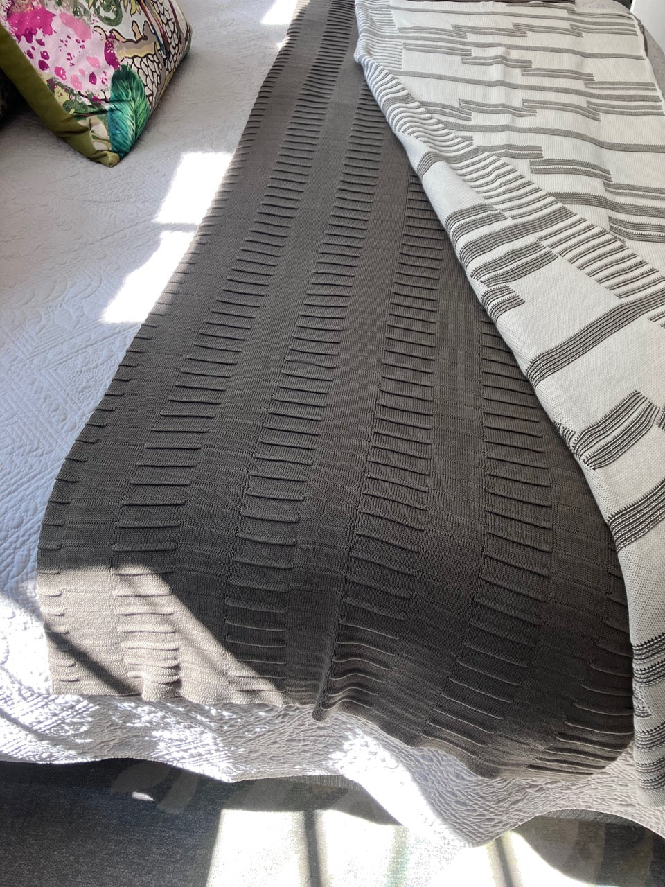 Raised Lines Throw