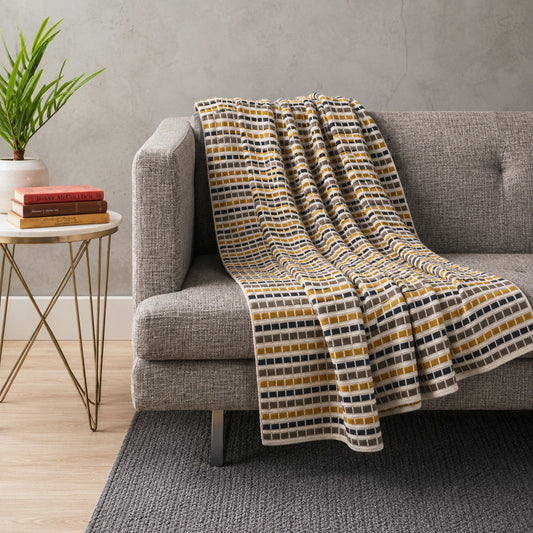 Multi Stripe Throw