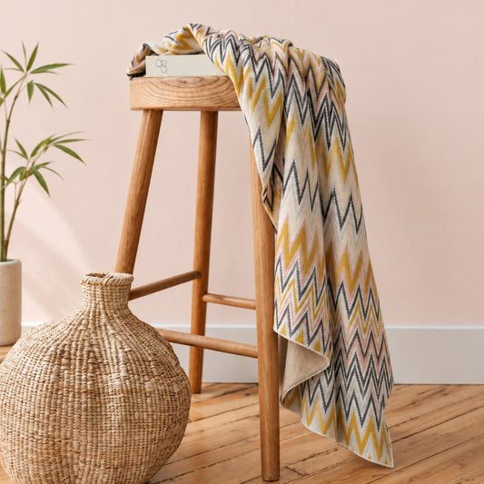 Herringbone Throw
