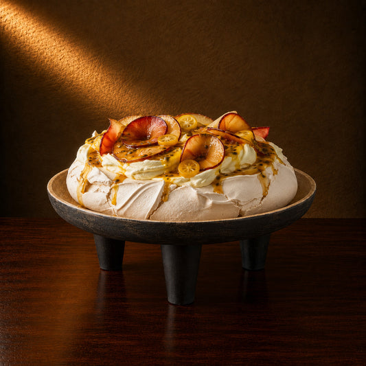 Mango Wood Cake Stand - Natural