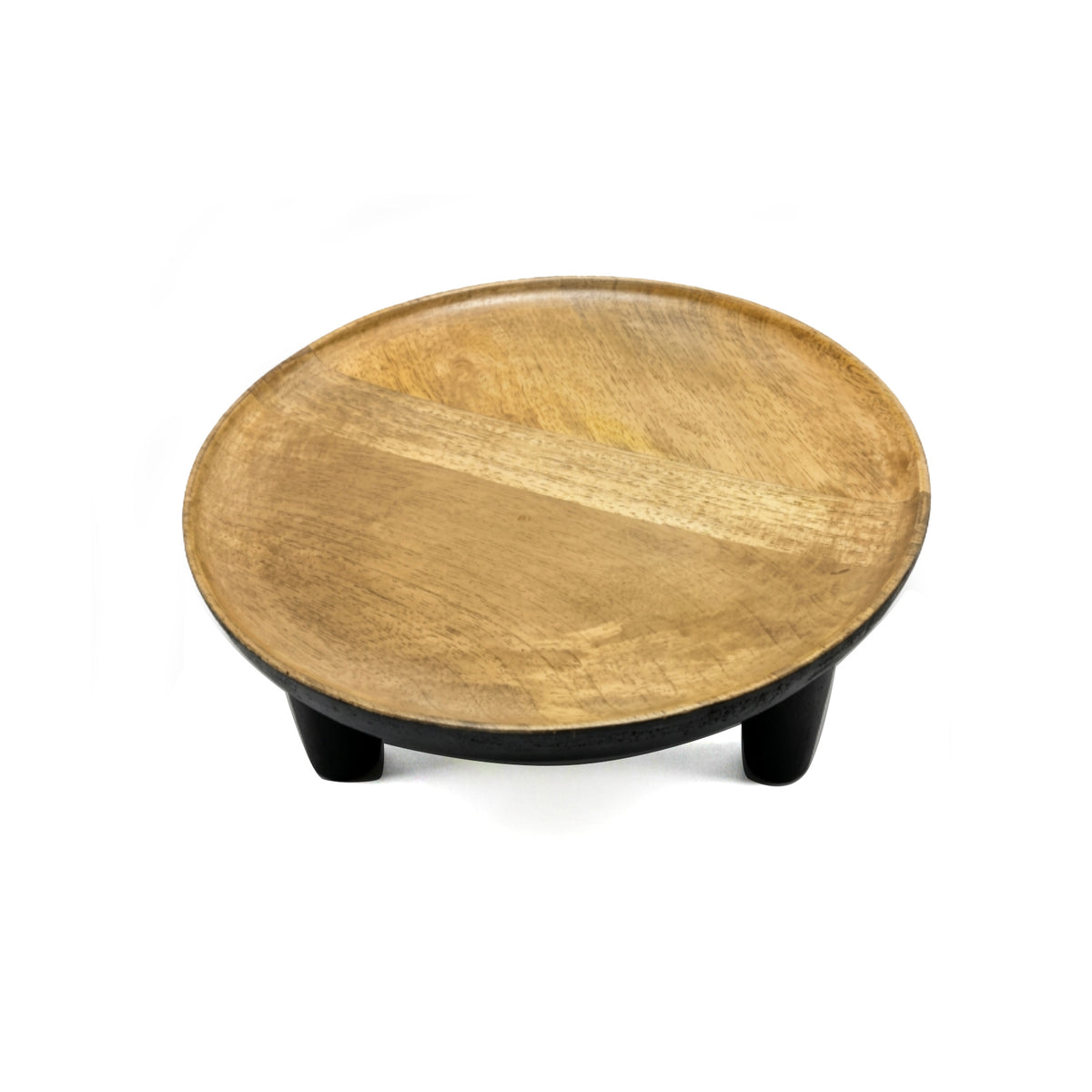 Mango Wood Cake Stand - Natural