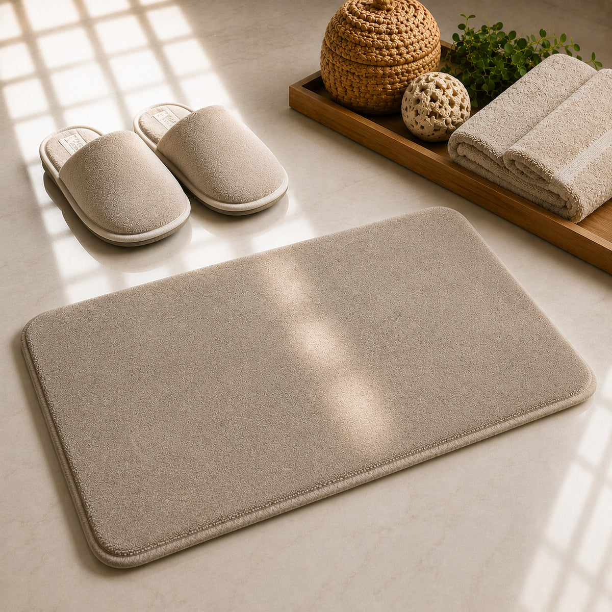 Microfibre Foam Bath Mat