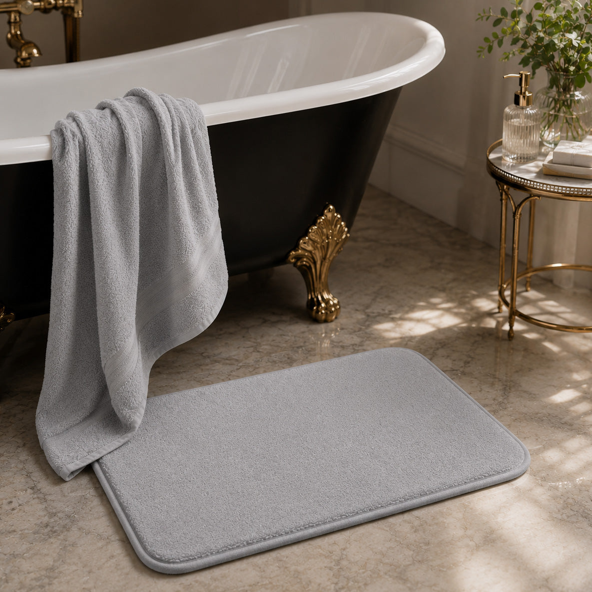 Microfibre Foam Bath Mat