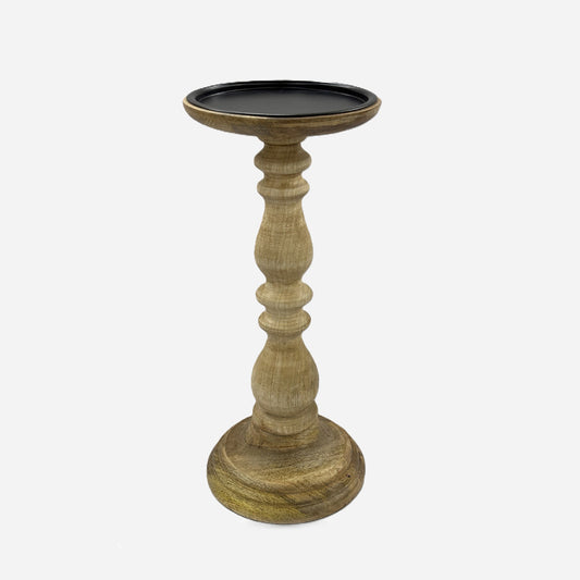 Mango Wood Candle Stand