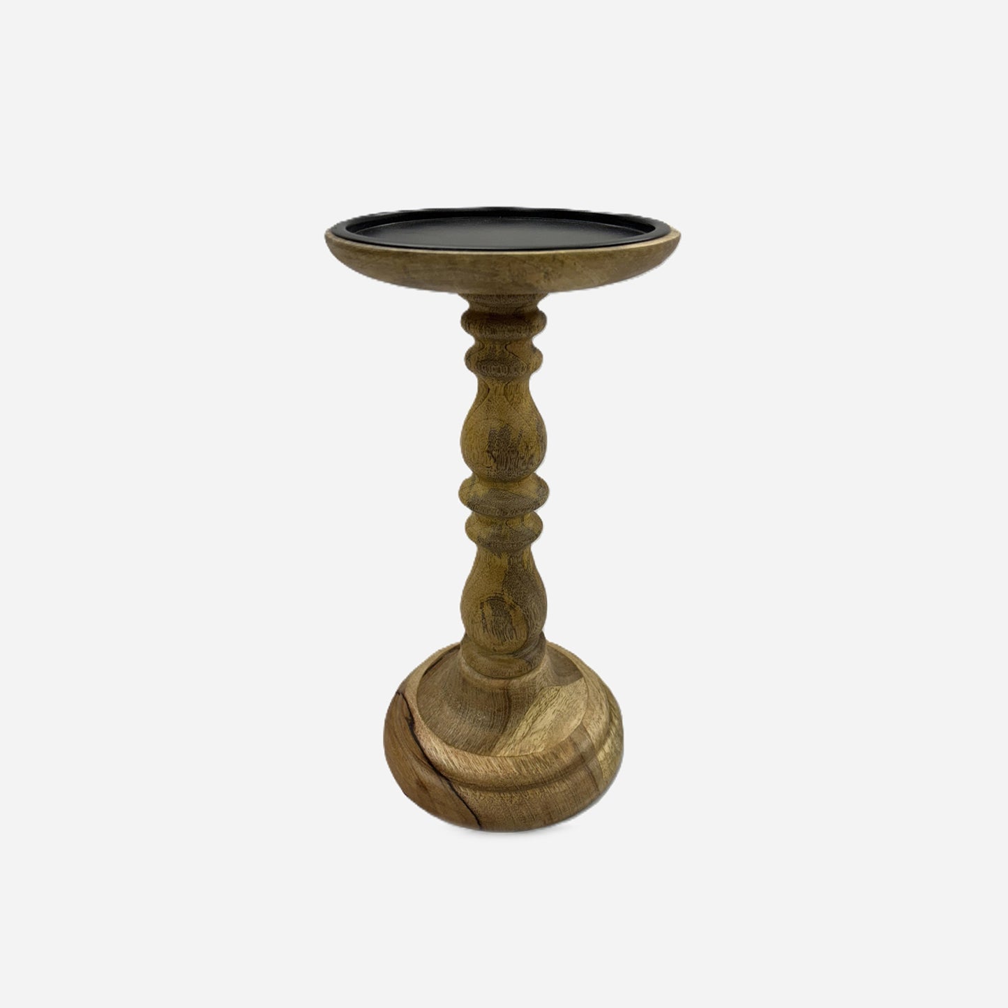 Mango Wood Candle Stand