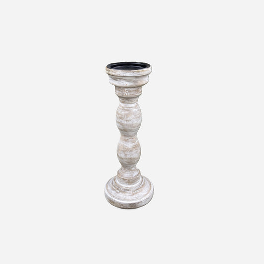 Mango Wood Candle Stand