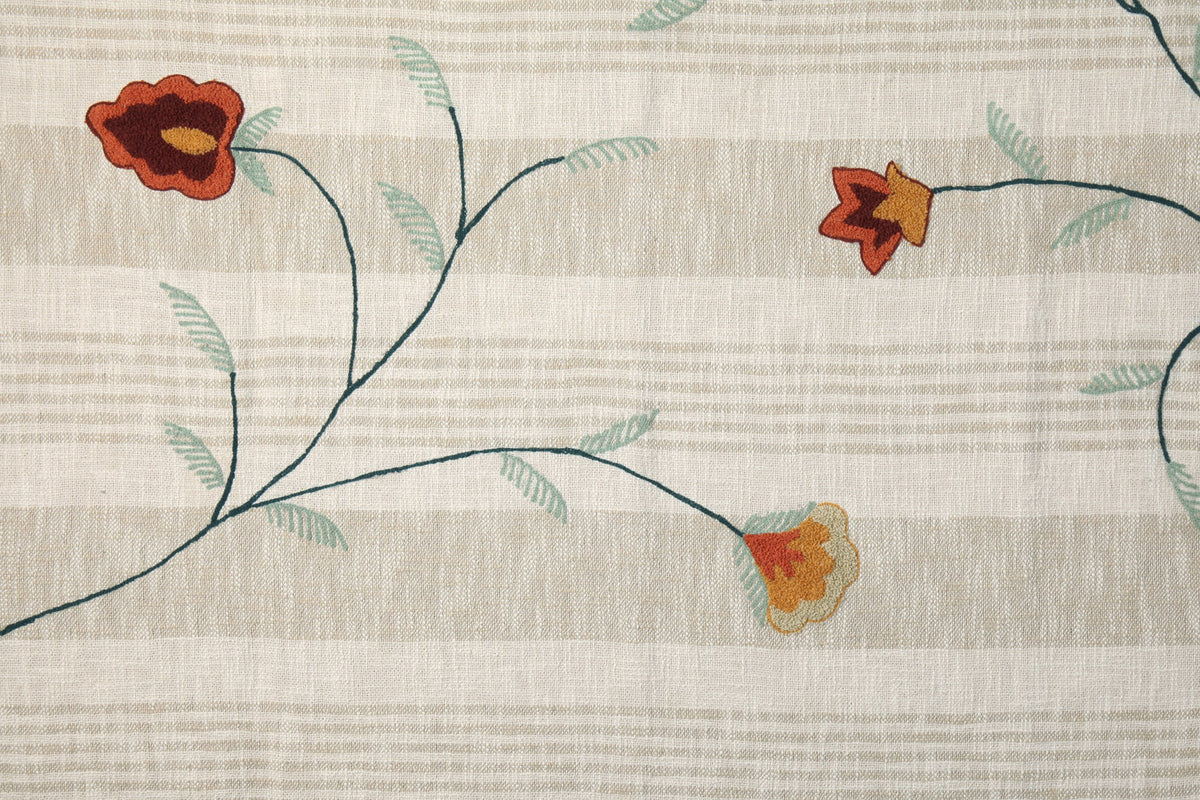 Flowers & Stripes w/Fringe
