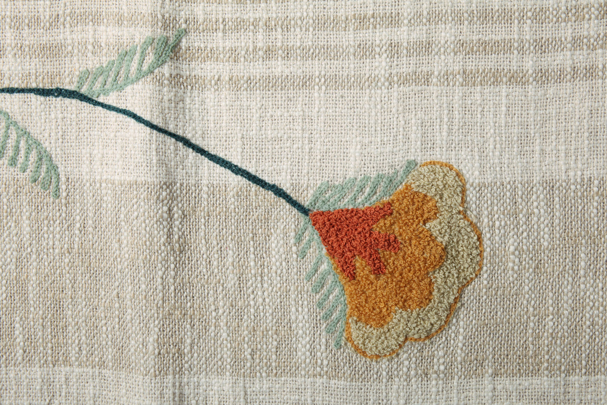 Flowers & Stripes w/Fringe